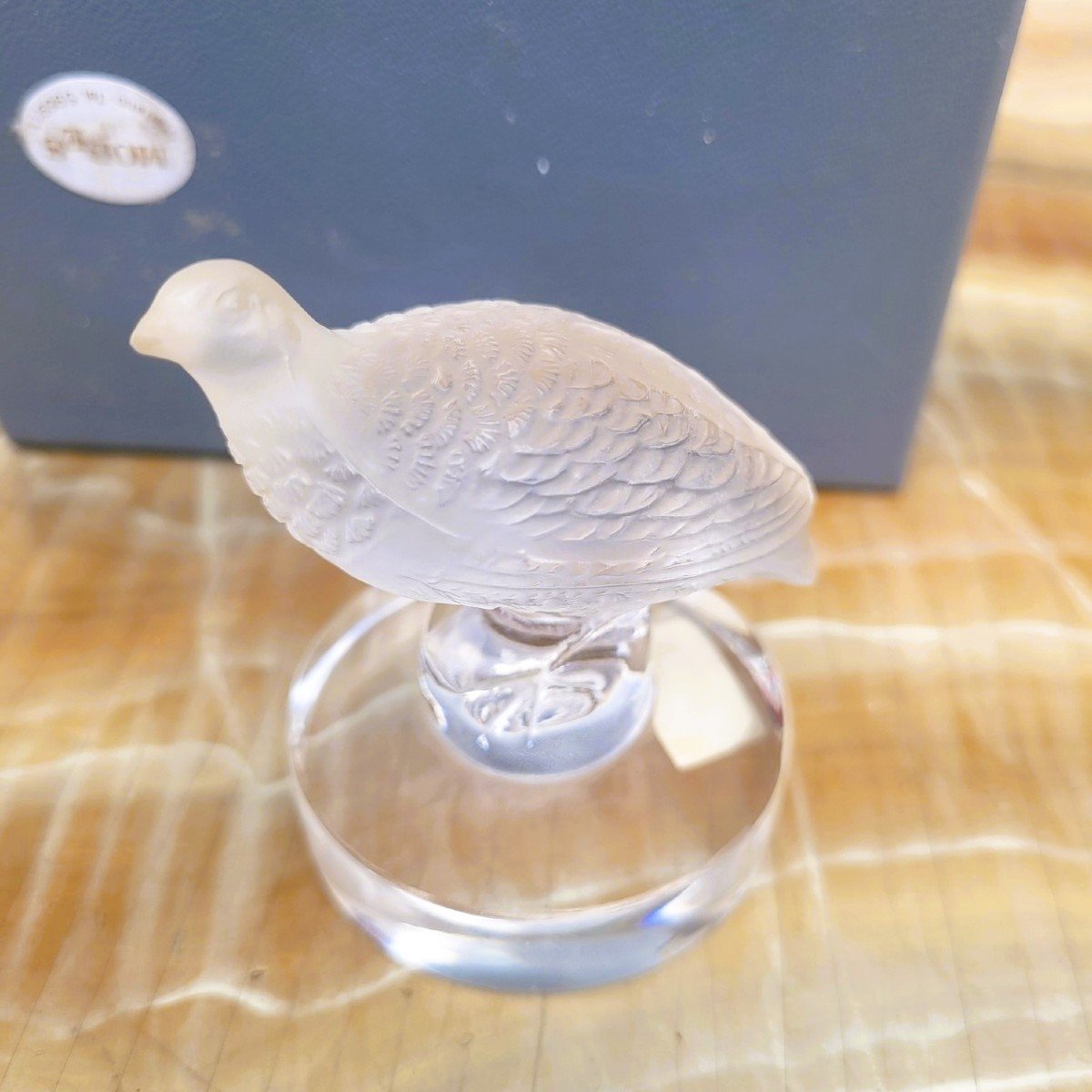 Lalique France, Partridge, 20th Century-photo-2