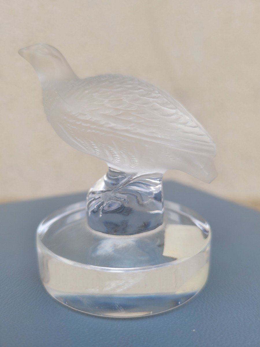 Lalique France, Partridge, 20th Century-photo-8