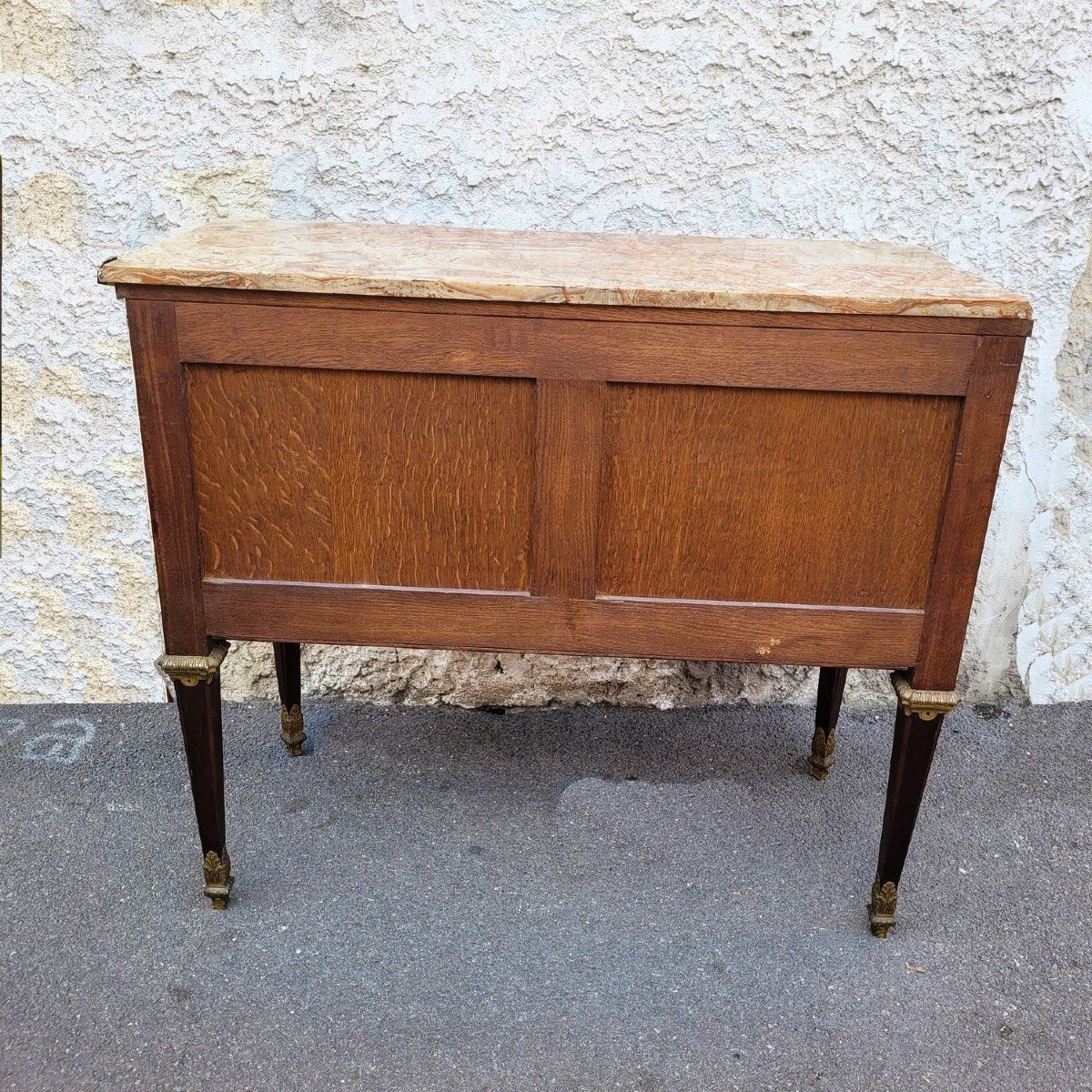 Krieger, Stamped Mahogany Chest Of Drawers, 19th Century-photo-8