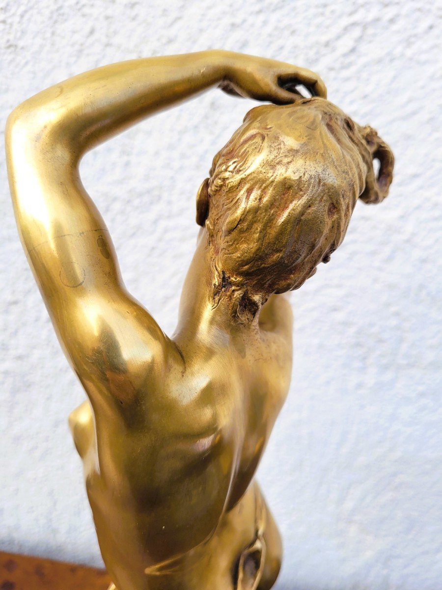 Tony Noel - Siot Paris, Bronze Femme Nue, Fin XIXème Début XXème Siècle-photo-5