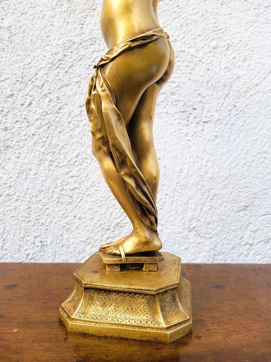 Tony Noel - Siot Paris, Bronze Femme Nue, Fin XIXème Début XXème Siècle-photo-7