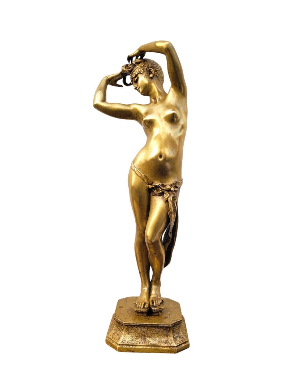 Tony Noel - Siot Paris, Bronze Femme Nue, Fin XIXème Début XXème Siècle