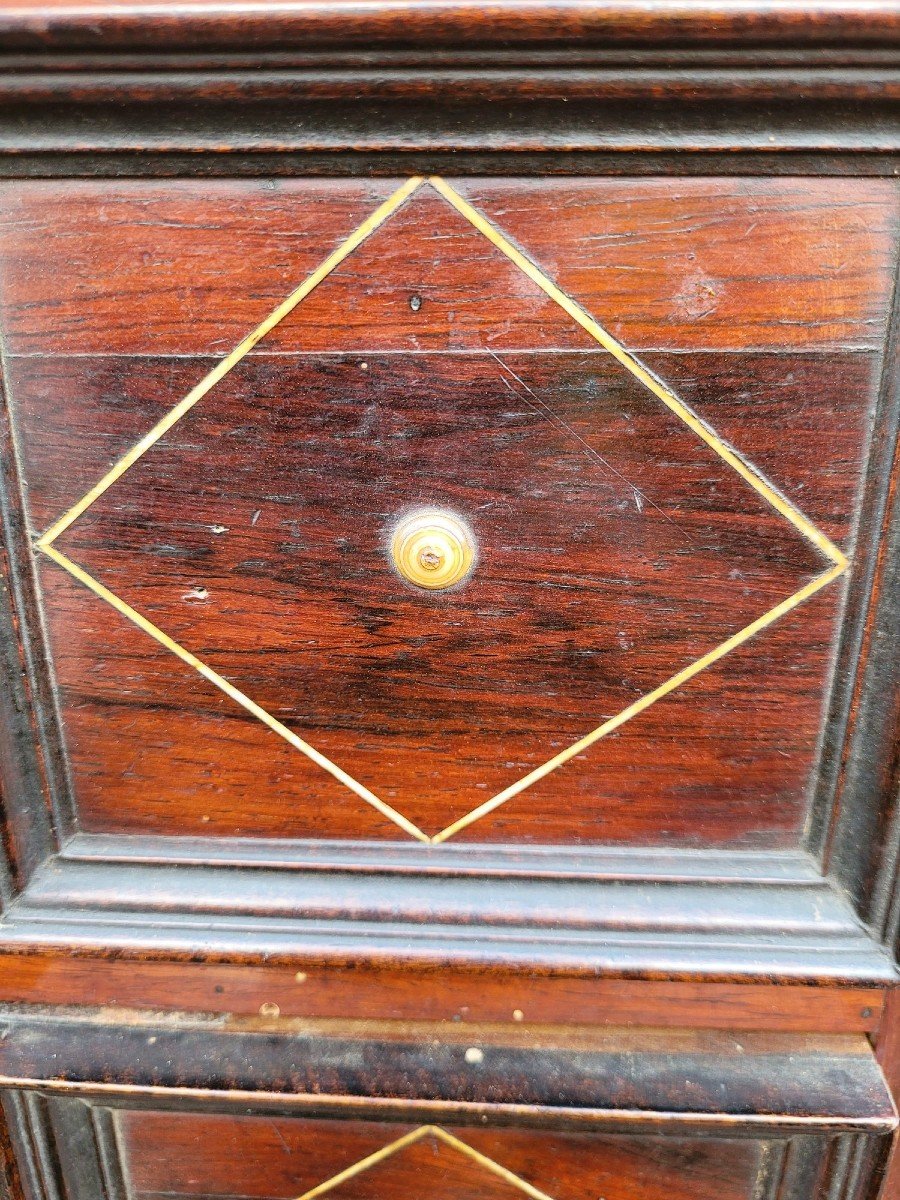 Rosewood Cabinet With Drawers, 17th Century Period-photo-3