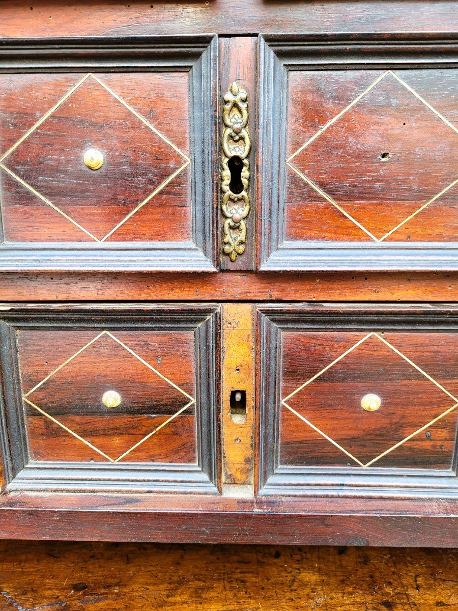 Rosewood Cabinet With Drawers, 17th Century Period-photo-1