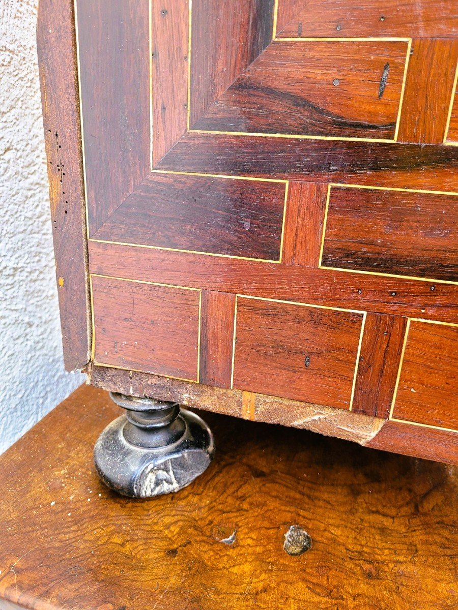 Rosewood Cabinet With Drawers, 17th Century Period-photo-4