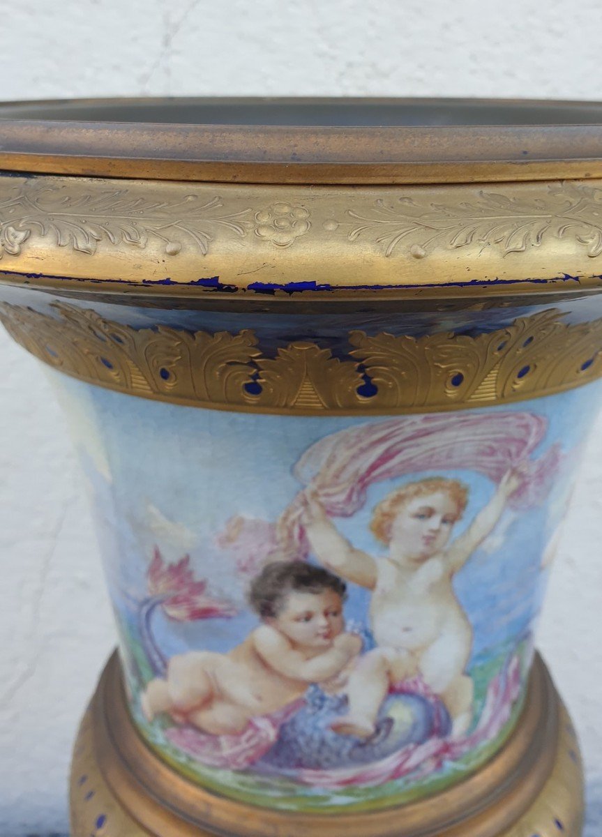 In The Taste Of Sèvres, Medici Vase, Napoleon III, 19th Century-photo-4