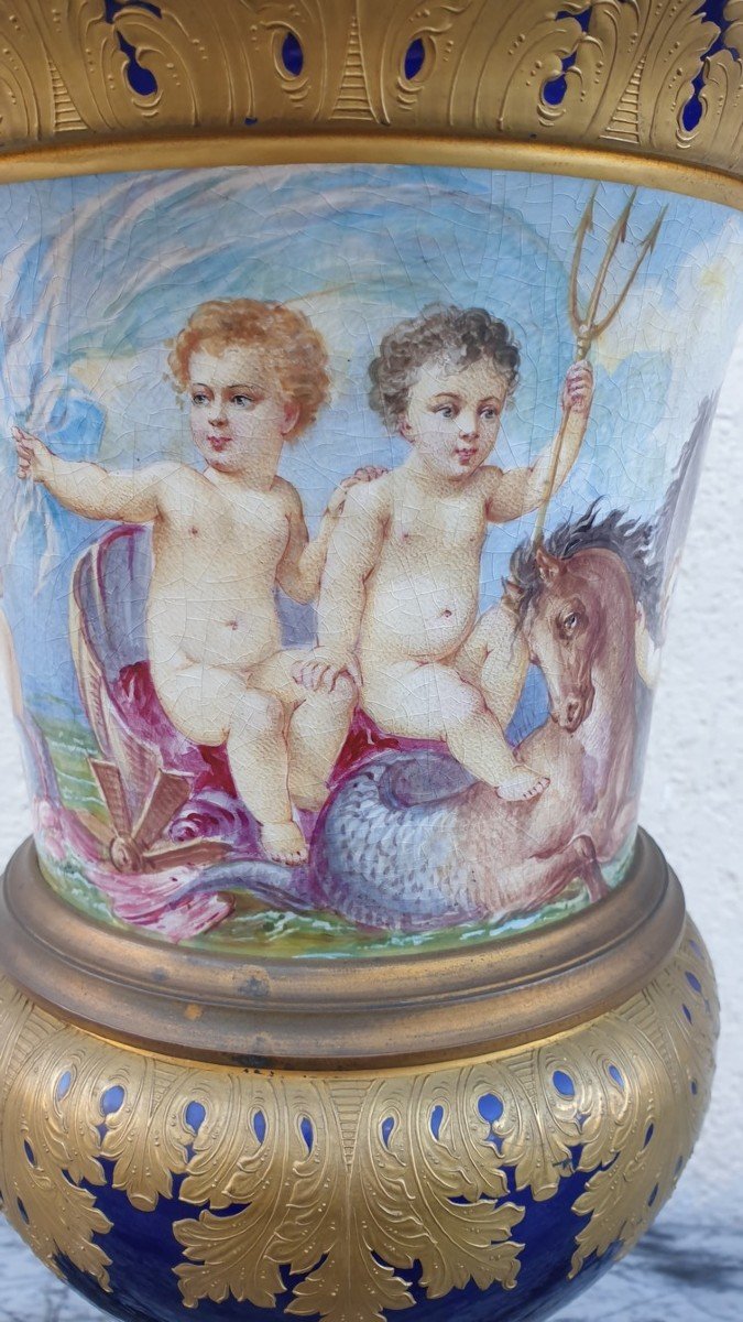 In The Taste Of Sèvres, Medici Vase, Napoleon III, 19th Century-photo-4