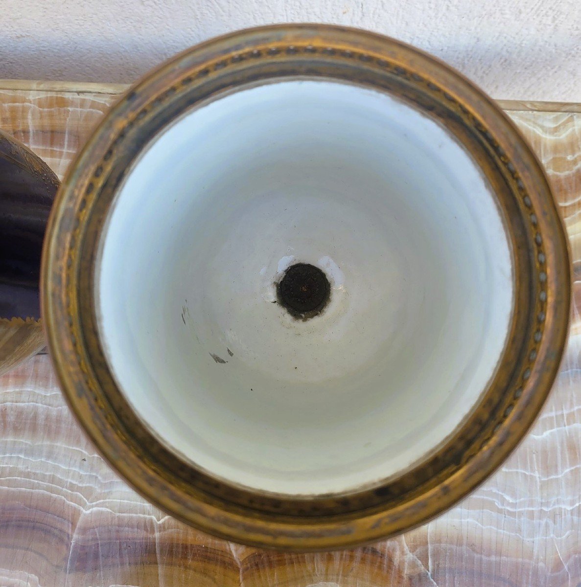 Sèvres, Paire De Vases Couverts En Porcelaine, Marque Château Des Tuileries, XIXème Siècle-photo-4