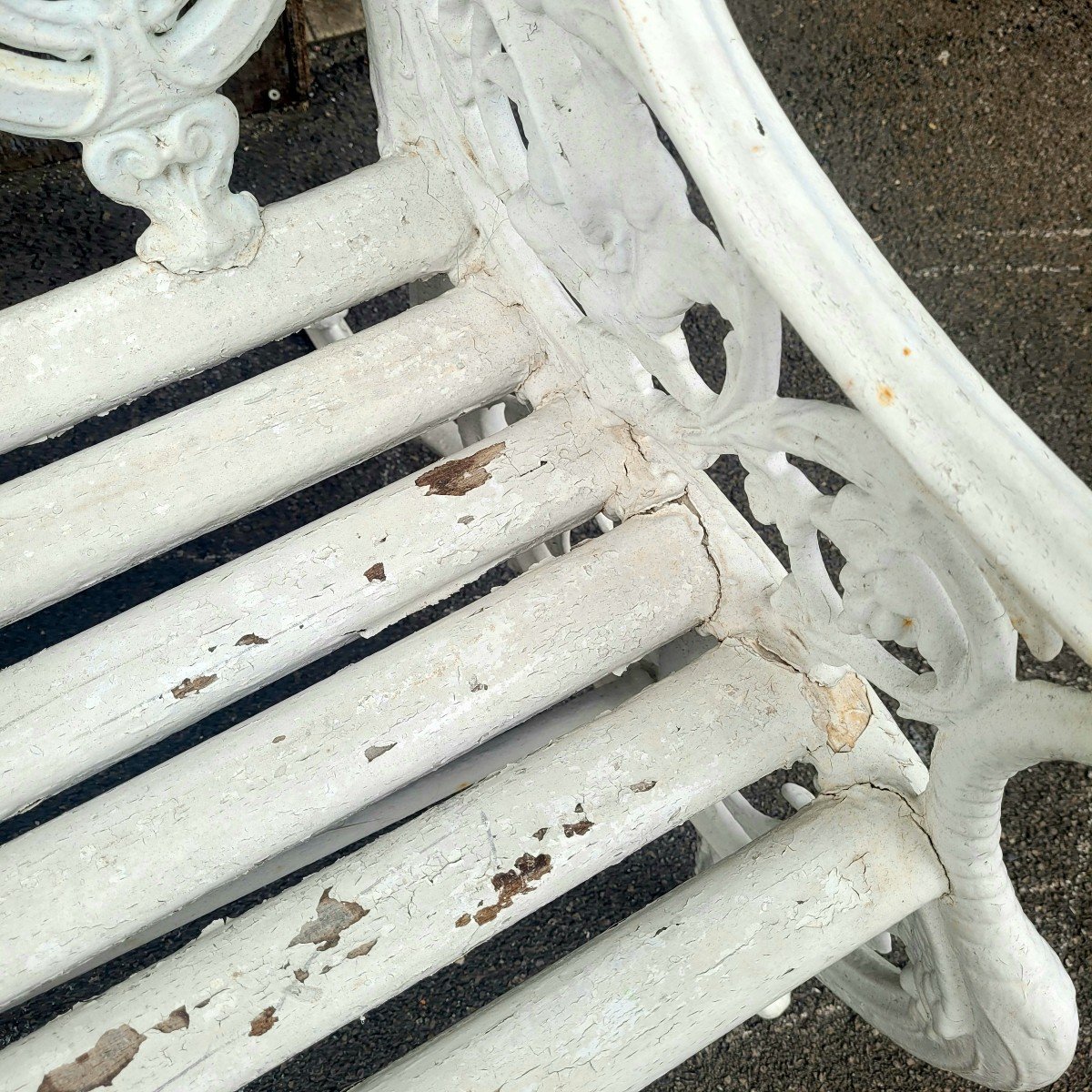 Coalbrookdale, Cast Iron Bench, 19th Century-photo-2