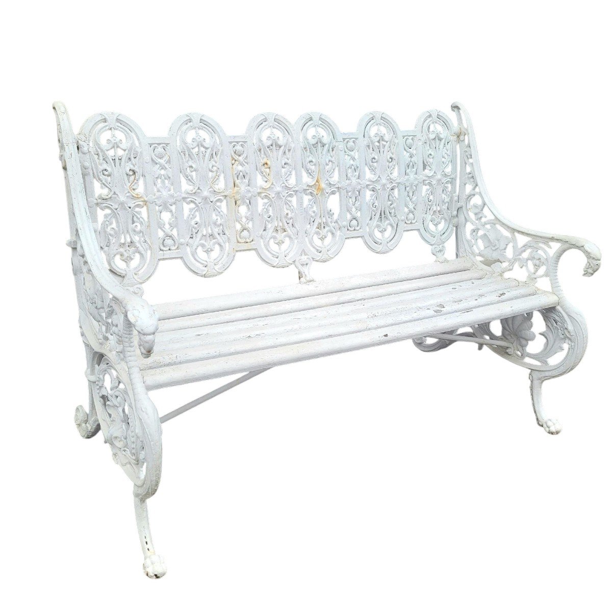 Coalbrookdale, Cast Iron Bench, 19th Century