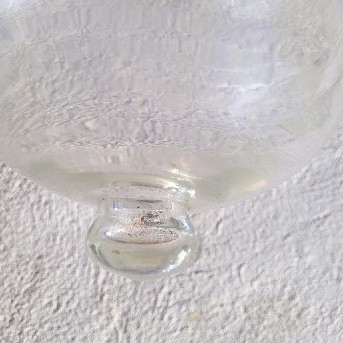 Lanterne Cloche En Verre, XIXème Siecle-photo-2