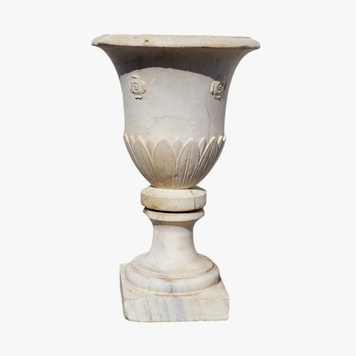 "medici" Marble Vase, Late 19th Century