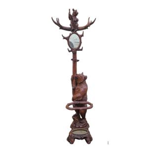 Black Forest, Bear Coat Rack, Late 19th Early 20th Century