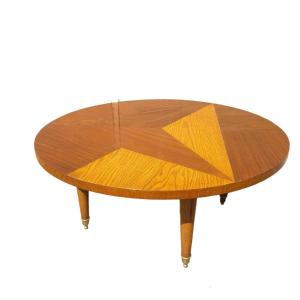 Marquetry Coffee Table, Art Deco, 20th Century