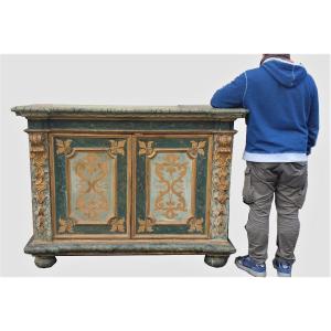 *special Offer * High Painted Sideboard , Italy, XIXth Century