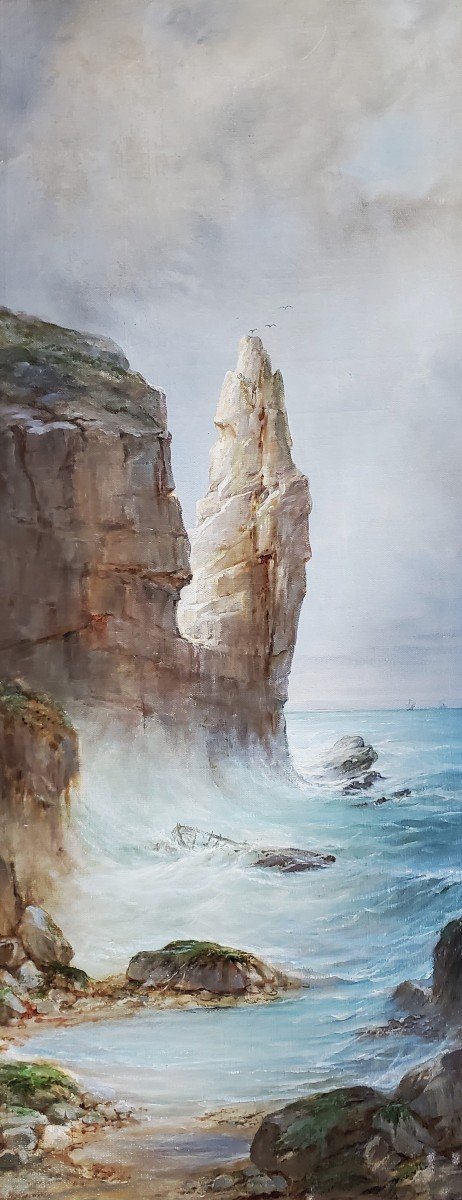 Alexandre Nozal, Falaises Près d'Etretat