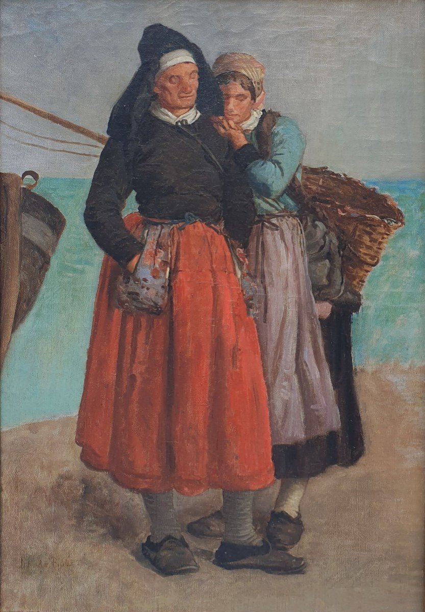 Pierre Billet - The Fishermen's Wives