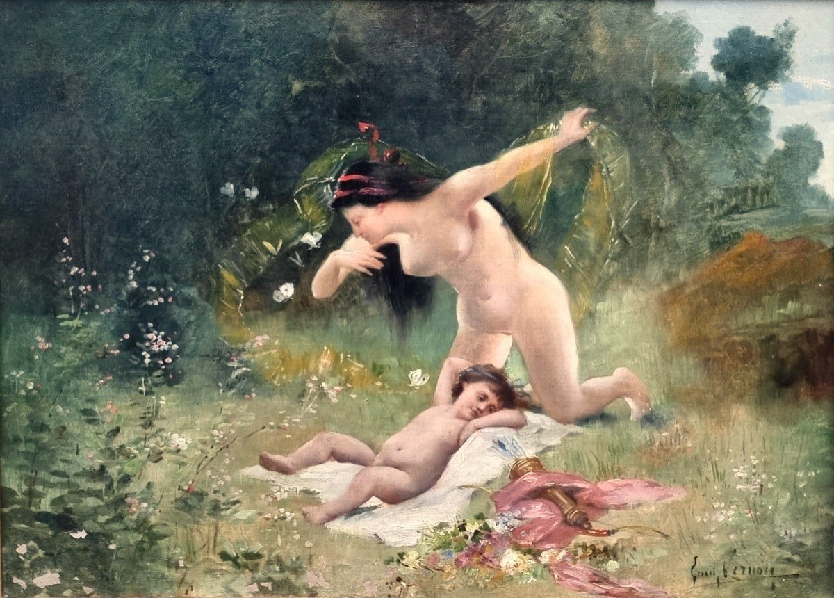 Emile VERNON - Allégorie du Printemps