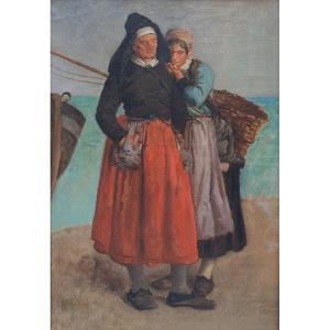 Pierre Billet - The Fishermen's Wives