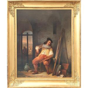 Petrus Kremer - The Painter Adriaen Brouwer In Prison