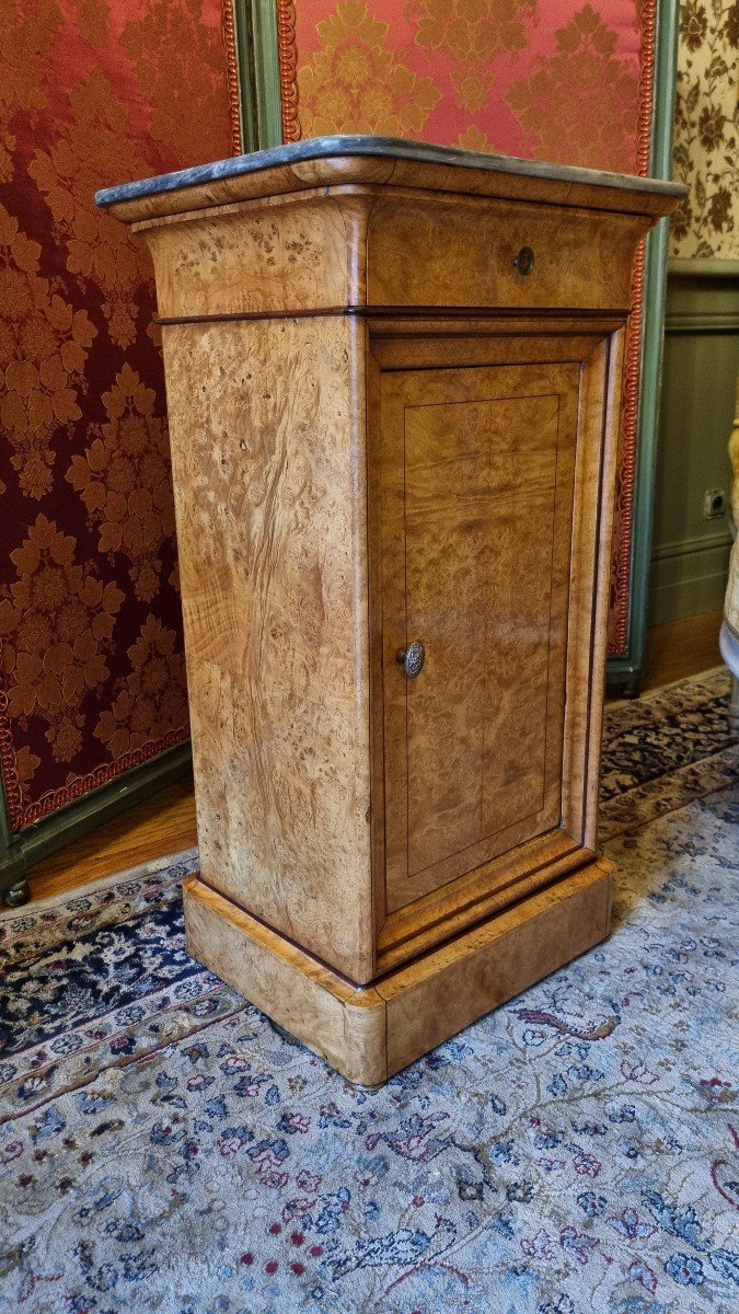 Charles X Period Bedside Table-photo-3