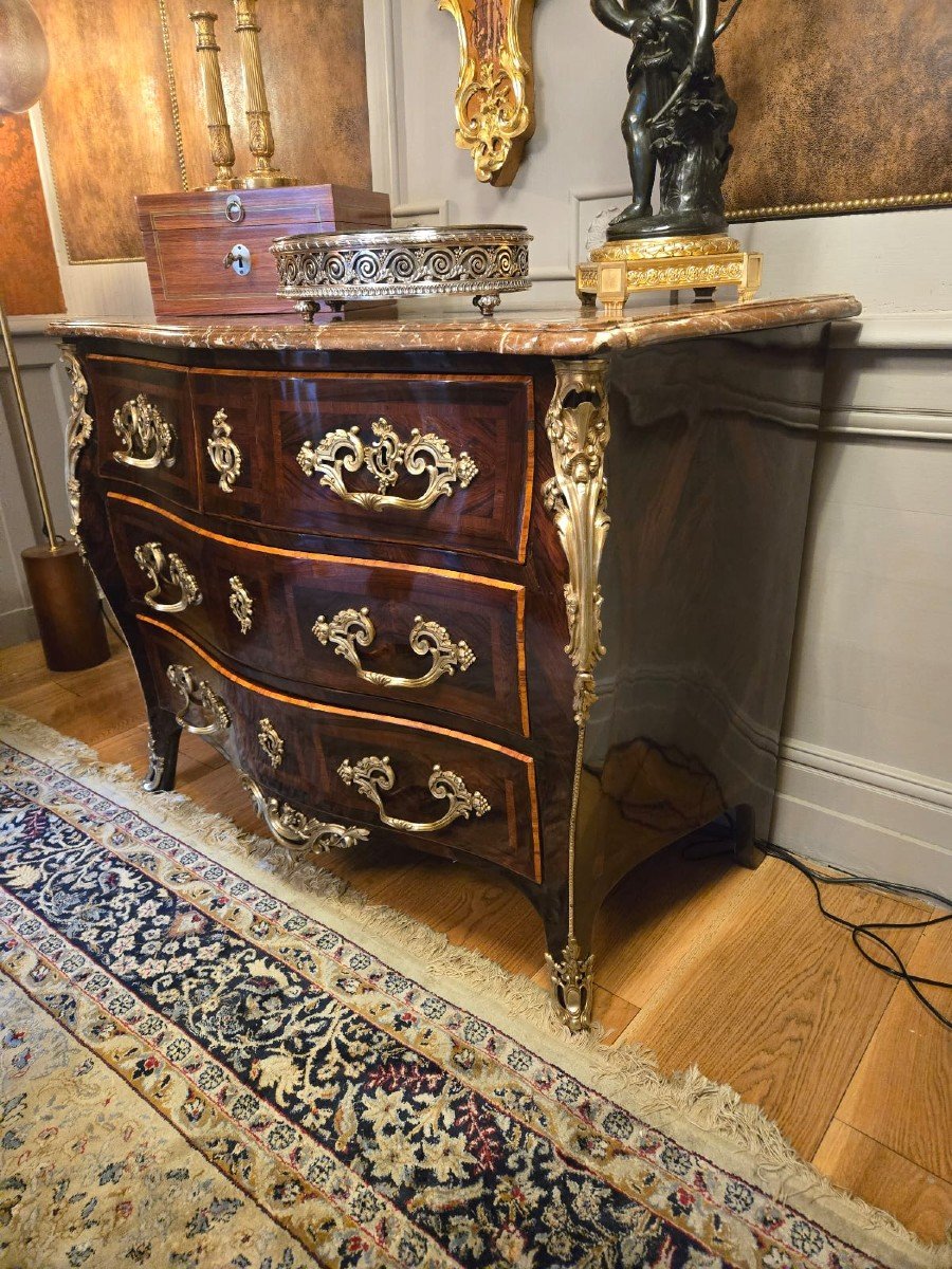 Louis XV Period “à La Régence” Chest Of Drawers, Paris, Circa 1740-photo-2