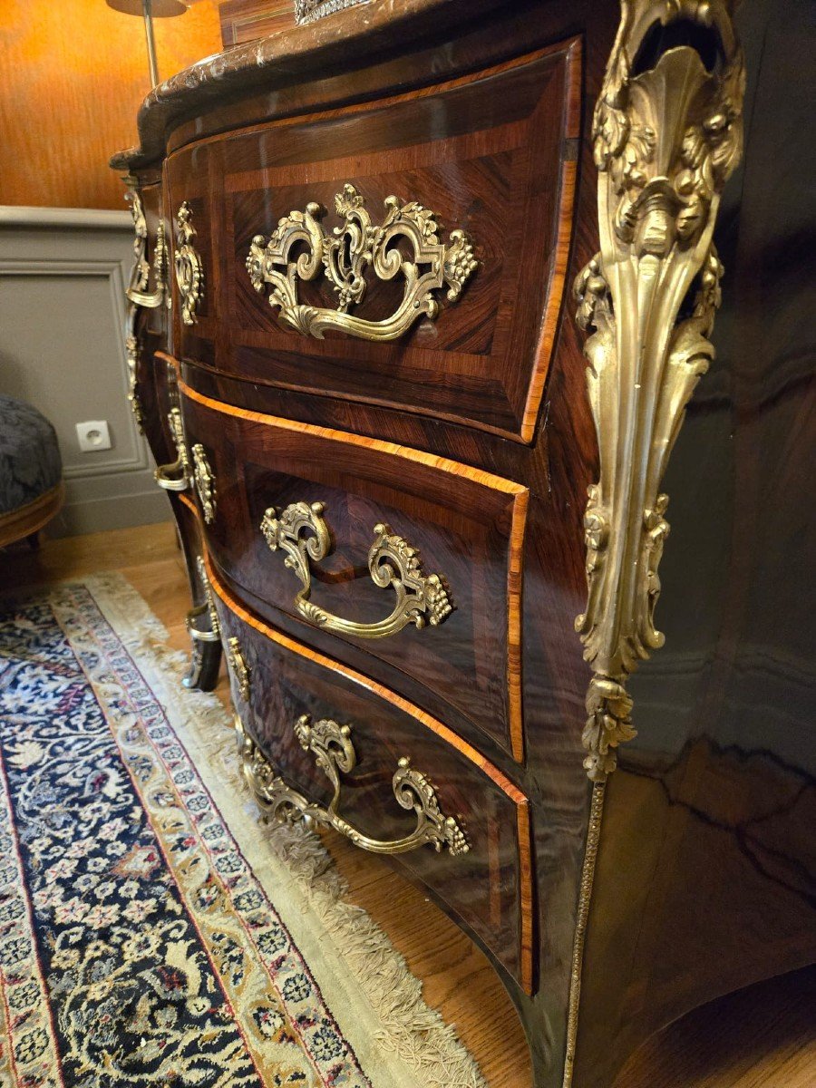 Louis XV Period “à La Régence” Chest Of Drawers, Paris, Circa 1740-photo-4