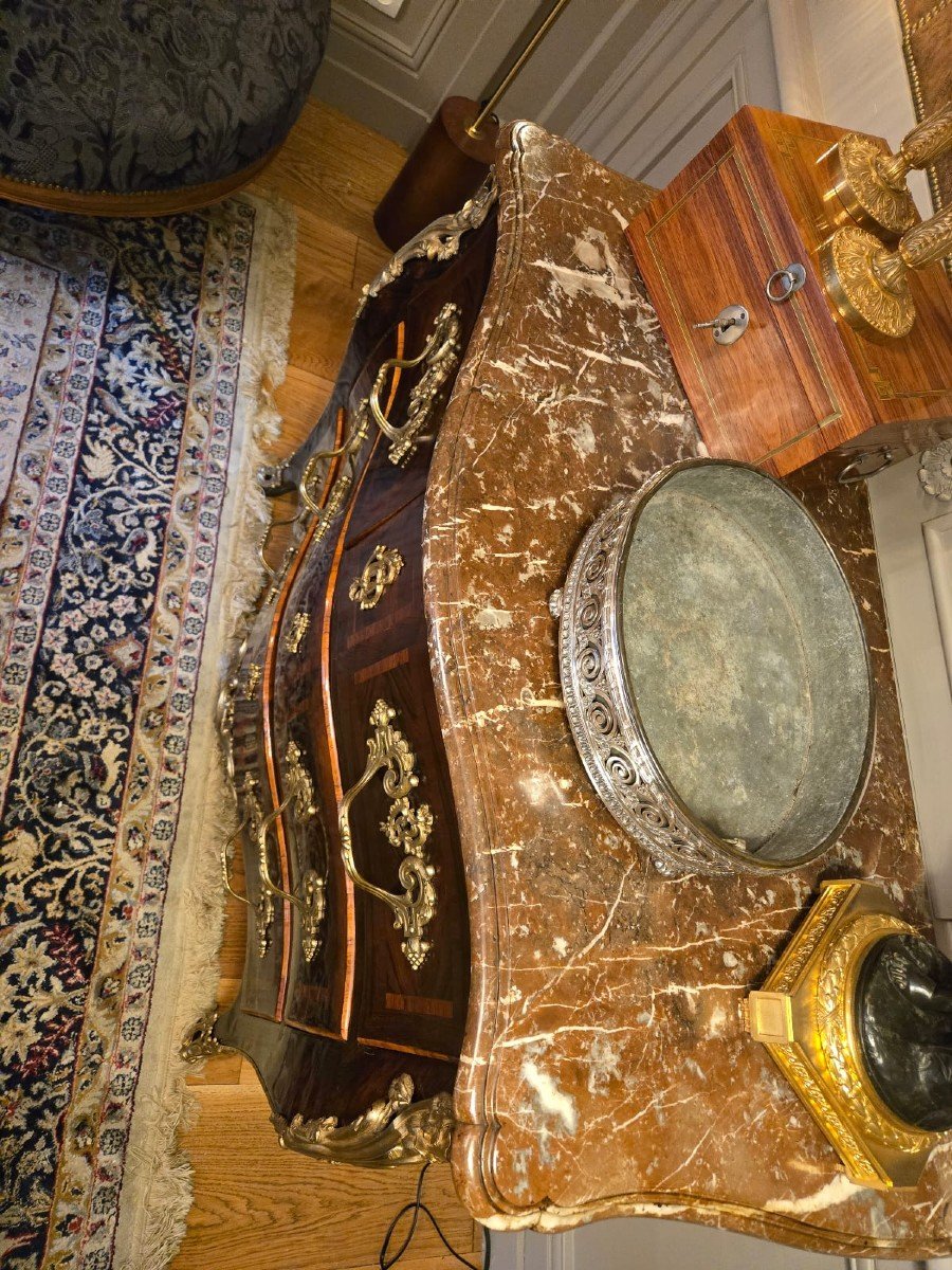 Louis XV Period “à La Régence” Chest Of Drawers, Paris, Circa 1740-photo-1