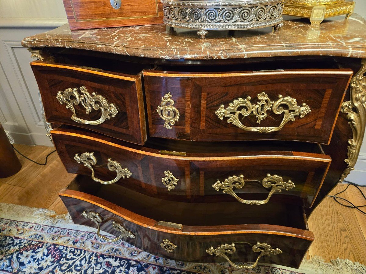 Louis XV Period “à La Régence” Chest Of Drawers, Paris, Circa 1740-photo-3