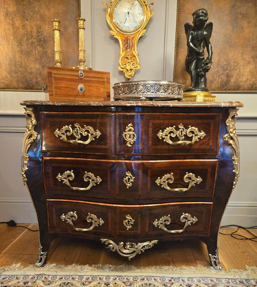 Louis XV Period “à La Régence” Chest Of Drawers, Paris, Circa 1740