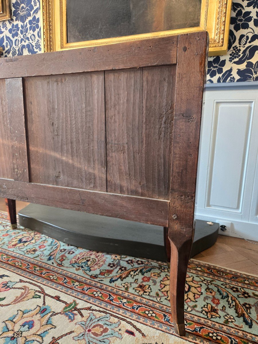 Exceptional Louis XV Period Chest Of Drawers, Attributable To Mathieu Criaerd.-photo-3