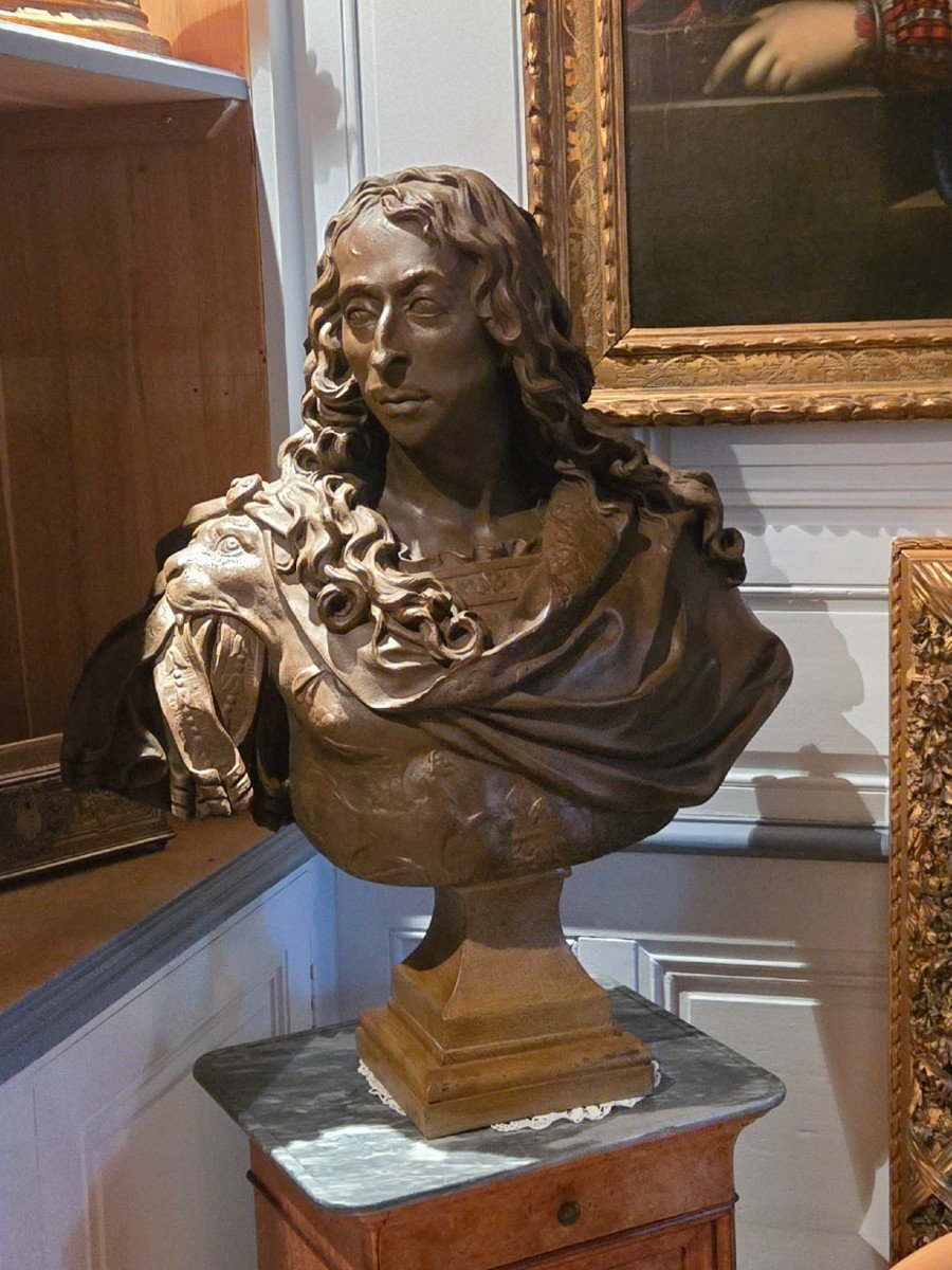 Buste De Louis II De Bourbon-condé d'Après Antoine Coysevox.