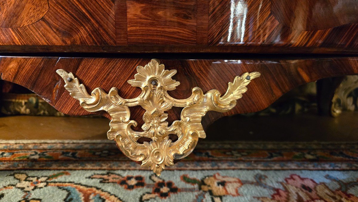 Jacques Dubois, Louis XV Period Chest Of Drawers.-photo-3