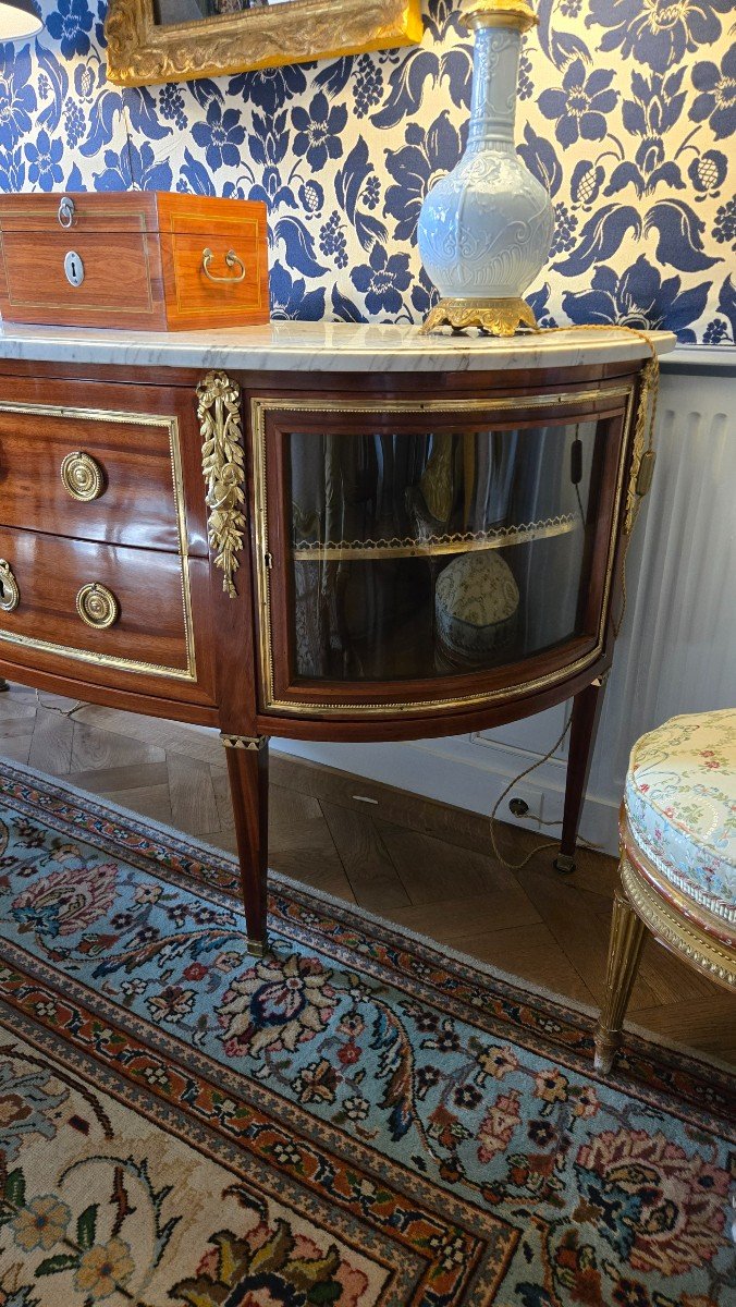 C.mauter, Large Neoclassical Chest Of Drawers With Attributes Of Science.-photo-2