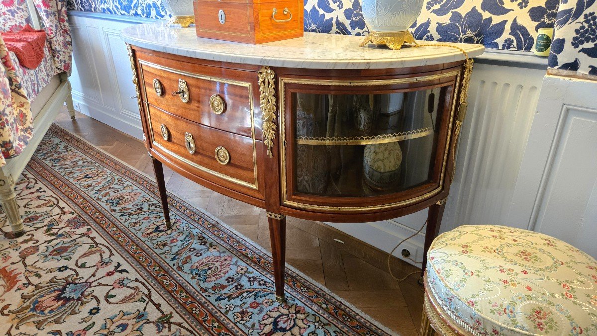 C.mauter, Large Neoclassical Chest Of Drawers With Attributes Of Science.-photo-6