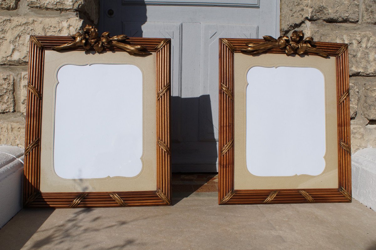 Pair Of Art Nouveau Frame-photo-3