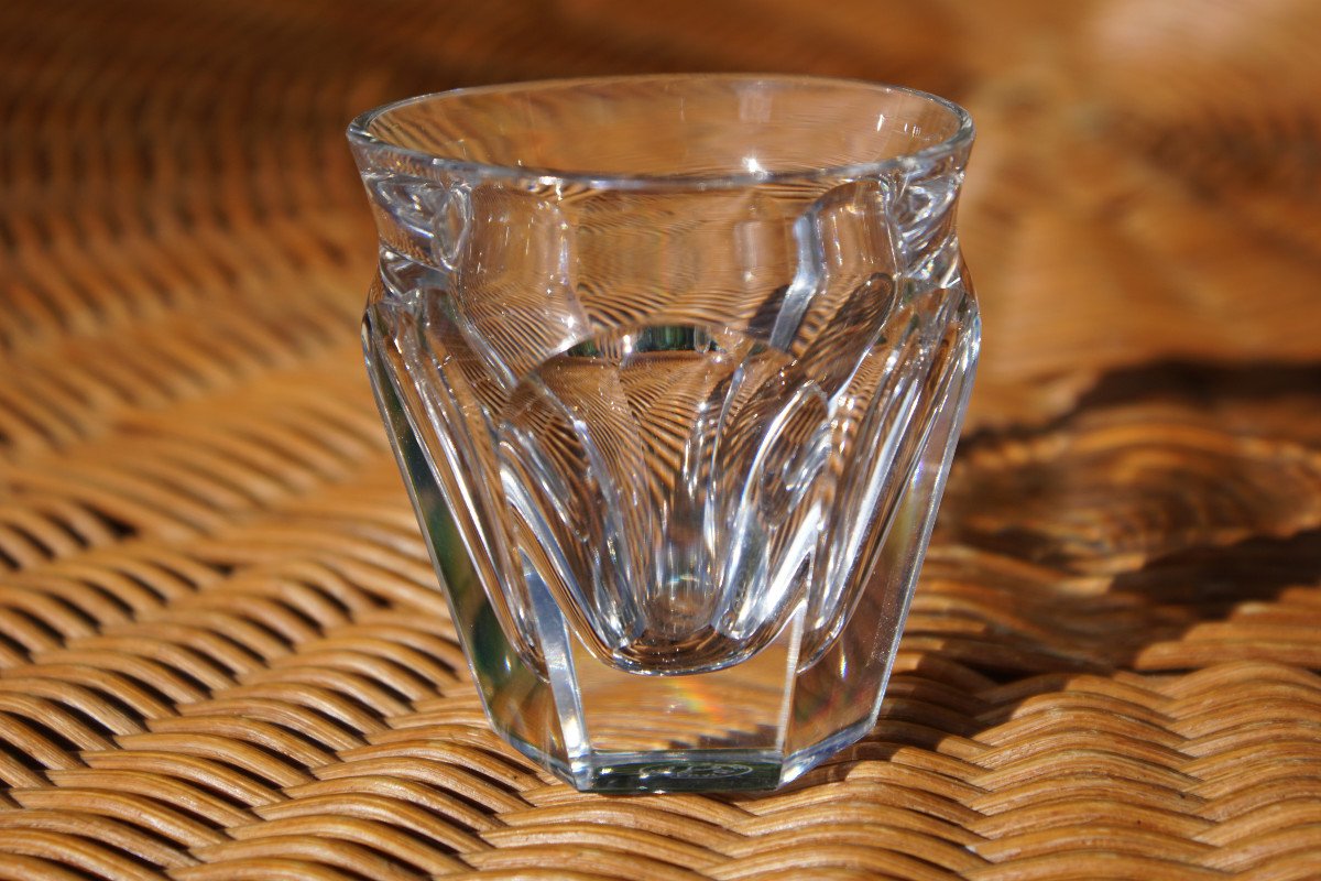 Six Verres Godets Baccarat Harcourt Talleyrand-photo-3