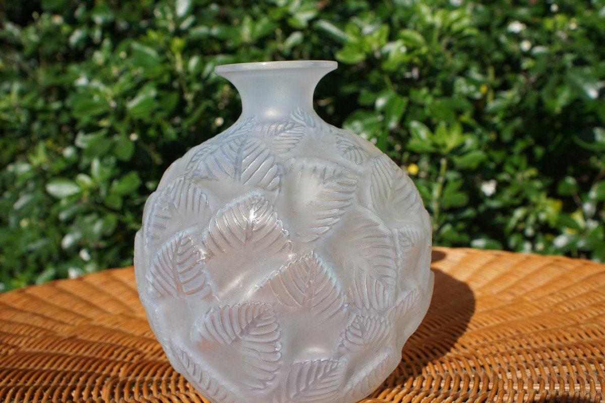 “abalone” Vase Réné Lalique-photo-4