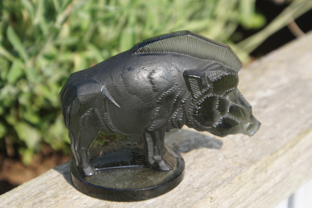 Wild Boar Mascot By René Lalique-photo-2