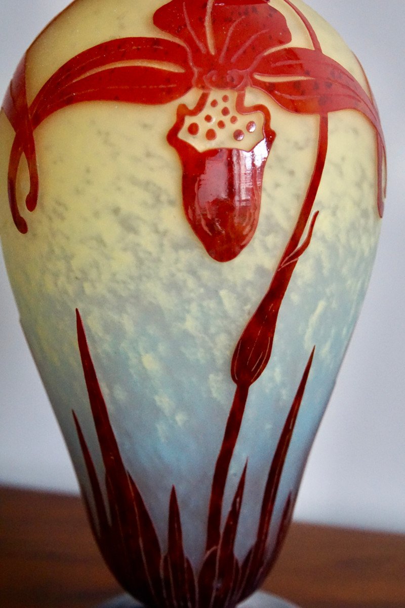 Le Verre Français - Vase Orchidées-photo-2