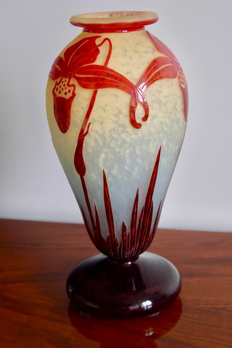 Le Verre Français - Vase Orchidées-photo-4