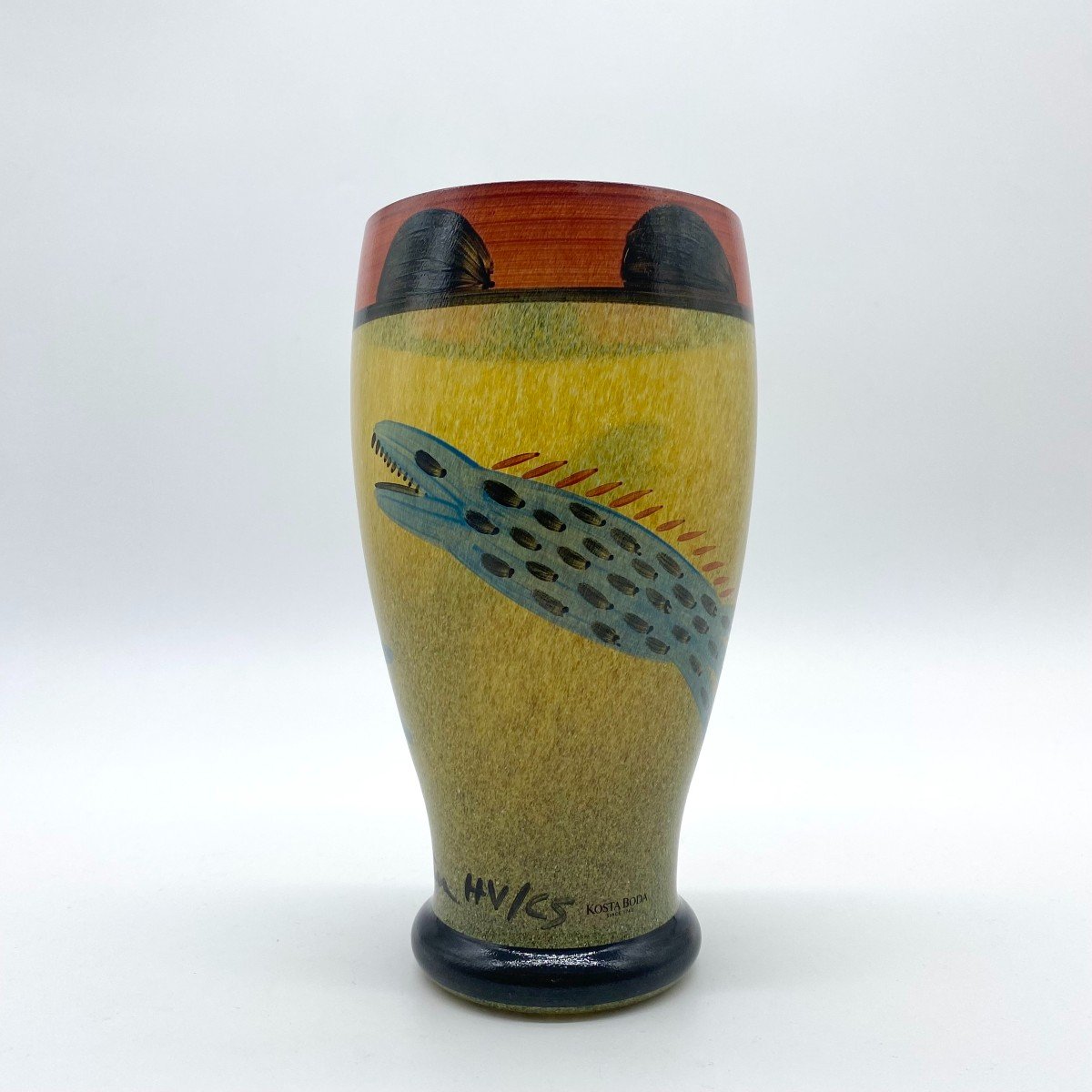 Nevada Vase By Ulrica Hydman-vallien For Kosta Boda (1994)-photo-2