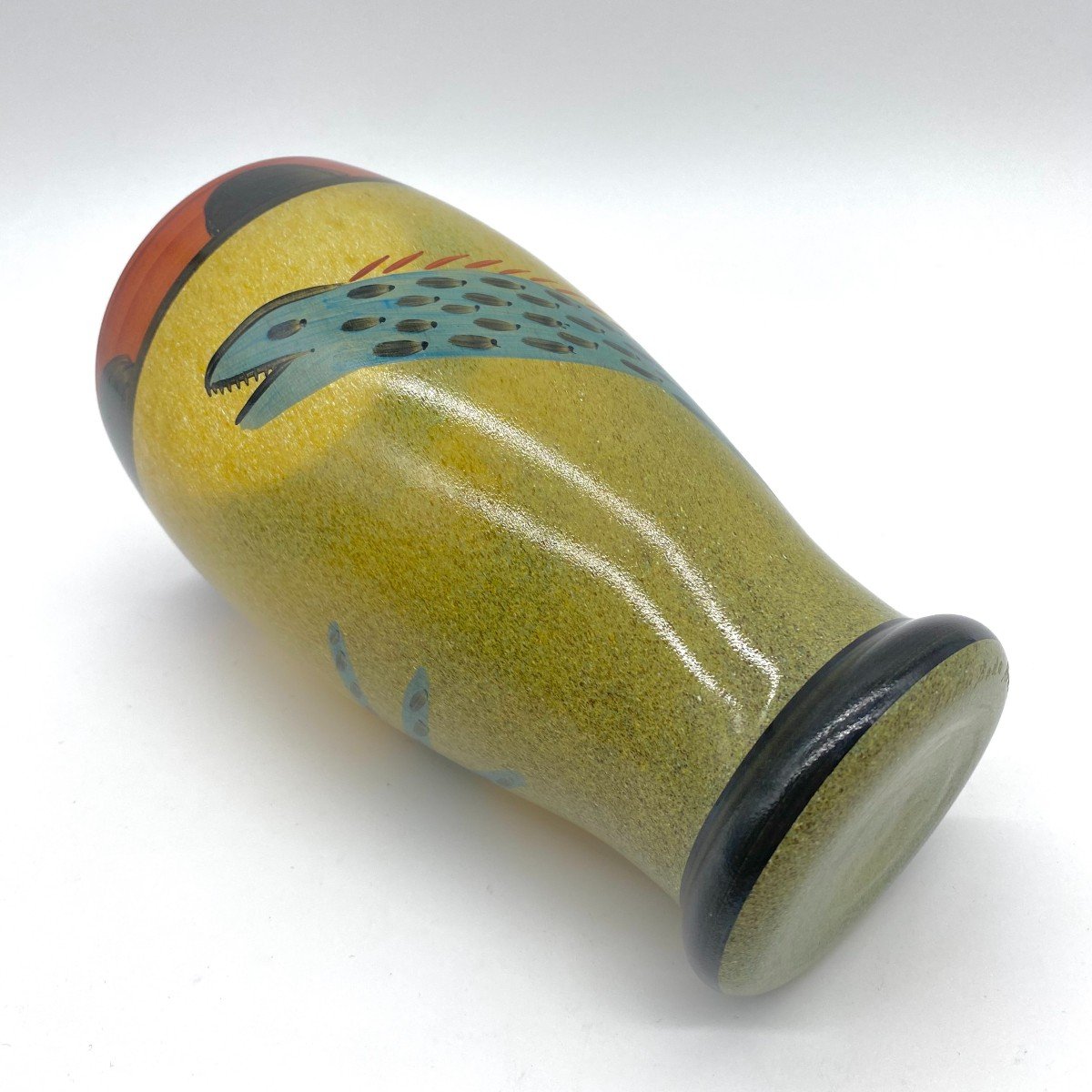 Nevada Vase By Ulrica Hydman-vallien For Kosta Boda (1994)-photo-1