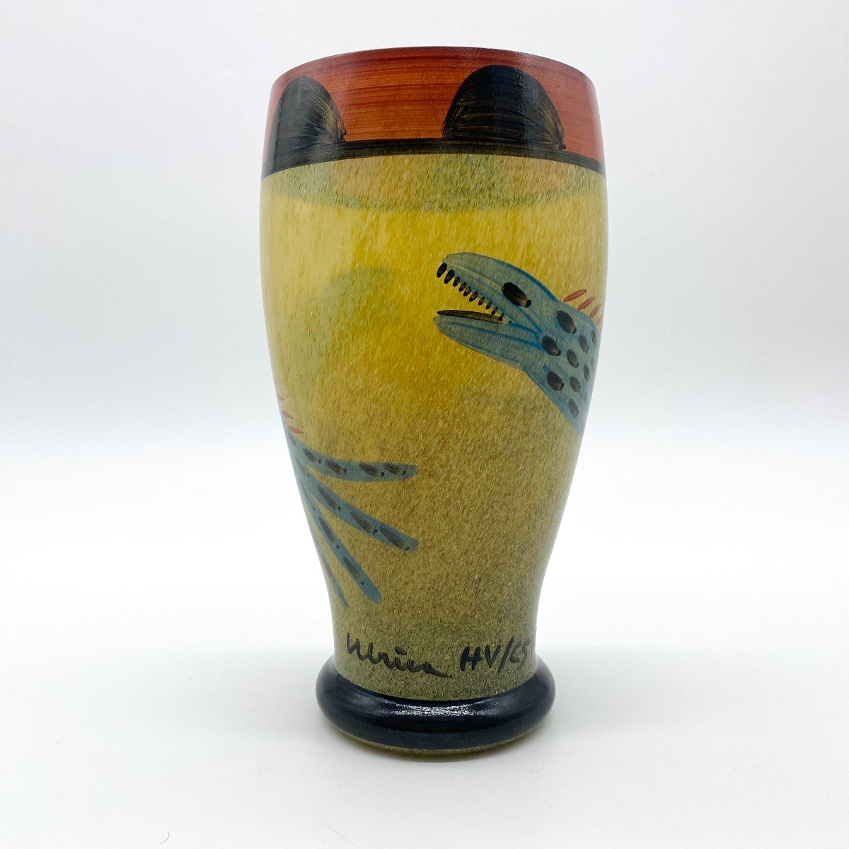 Nevada Vase By Ulrica Hydman-vallien For Kosta Boda (1994)