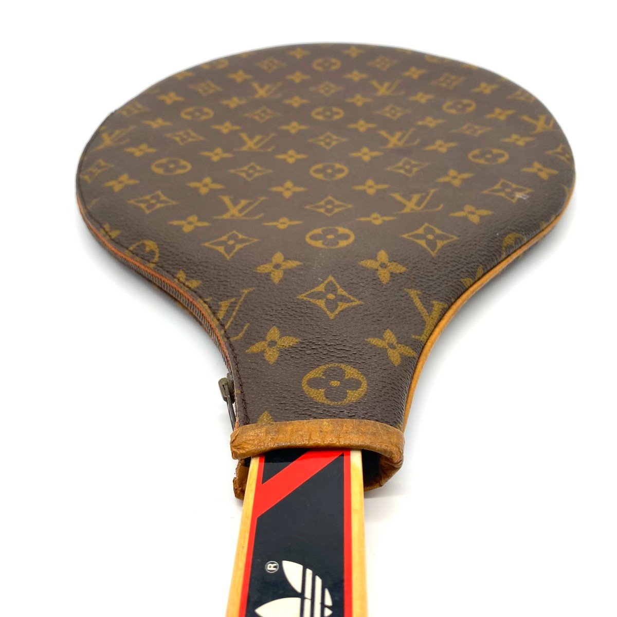 Housse de Raquette de Tennis en Toile Monogram Louis Vuitton, 1951-photo-3