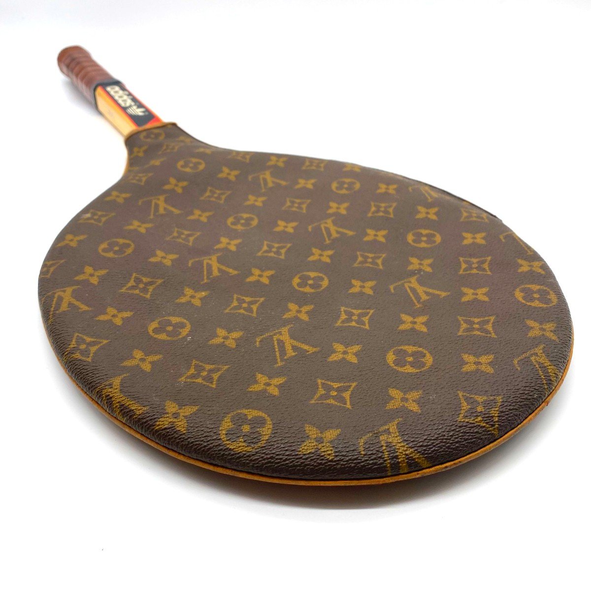 Housse de Raquette de Tennis en Toile Monogram Louis Vuitton, 1951