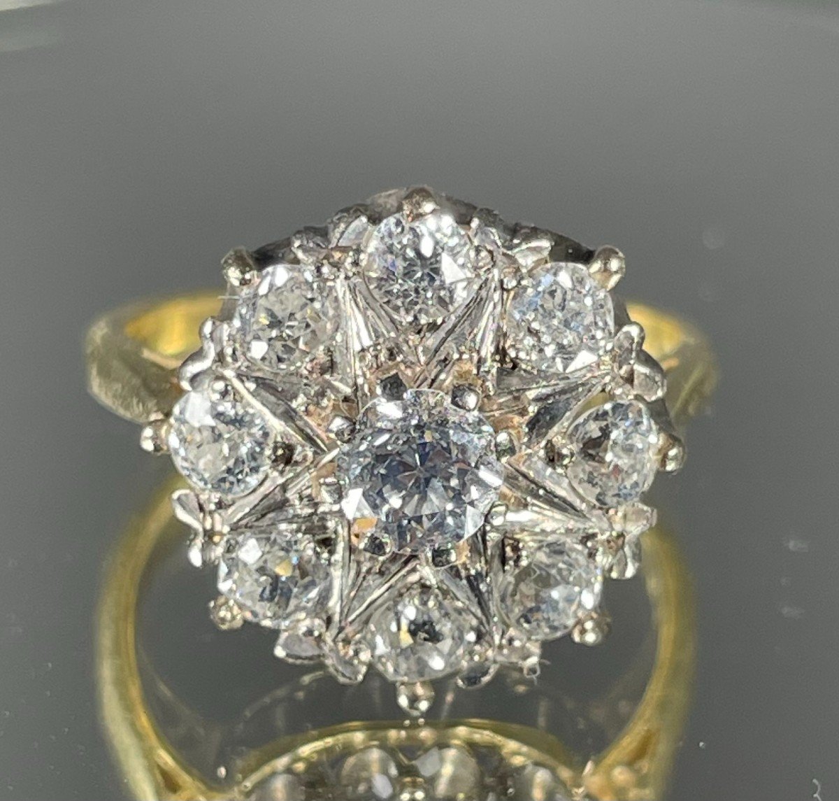 Bague Marguerite Diamants-photo-2