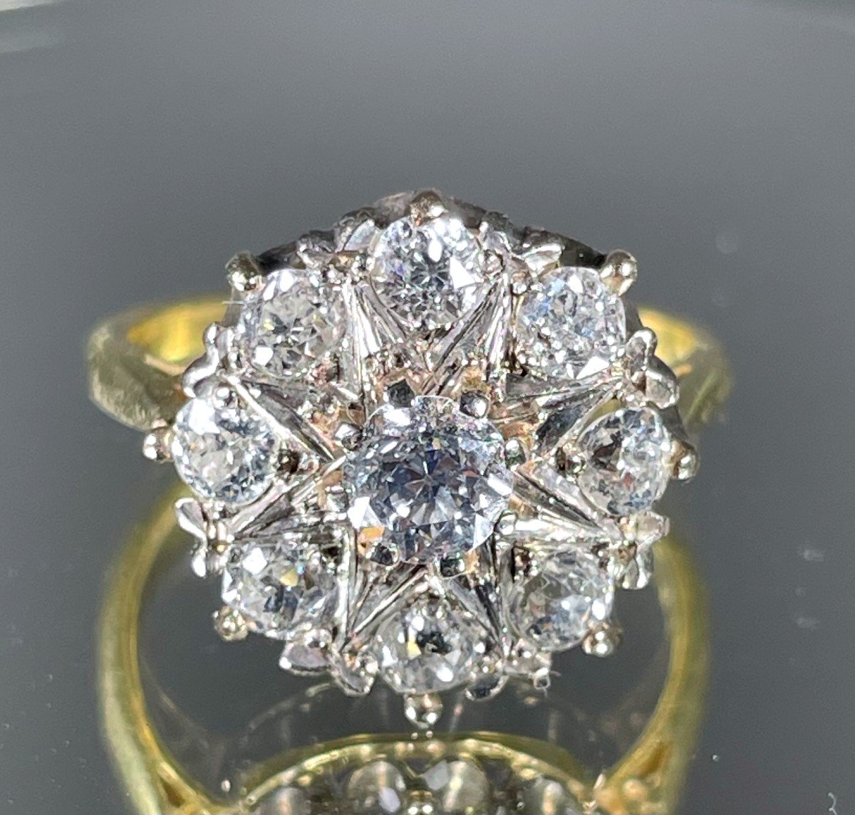 Bague Marguerite Diamants