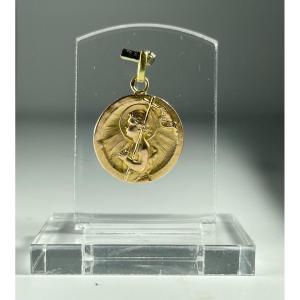 Saint John The Baptist Gold Medal