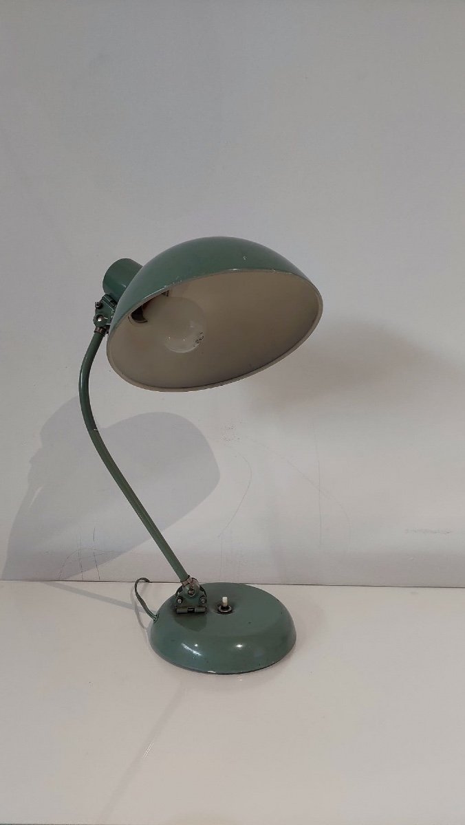 Lampe De Table Vintage, Bauhaus Kaiser, Allemagne-photo-1